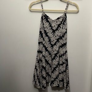 Small black and floral mini dress from Aeropostal